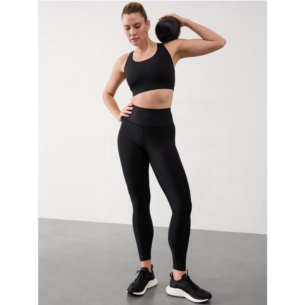NWT Athleta Interval Sport Bra A-C | Black - Picture 8 of 15